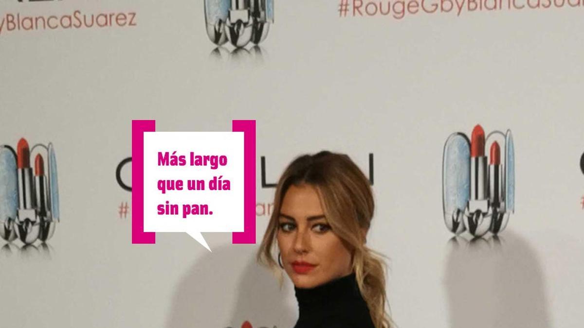 Agüita para Blanca Suárez, que se le atraganta el desayuno con las fotos de su chuleo