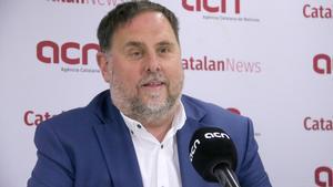 Junqueras reclama apartar Borràs: «No és bo per a l’independentisme que es pugui parlar de corrupció»