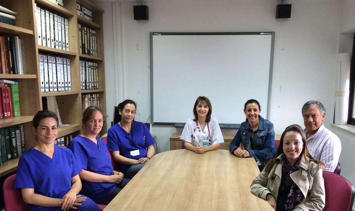 Equipo del proyecto de la Fundación Salud Infantil