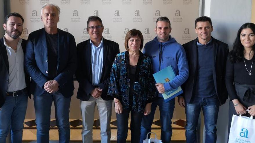 La Diputación apoya el proyecto de intercambio deportivo del IES Monastil