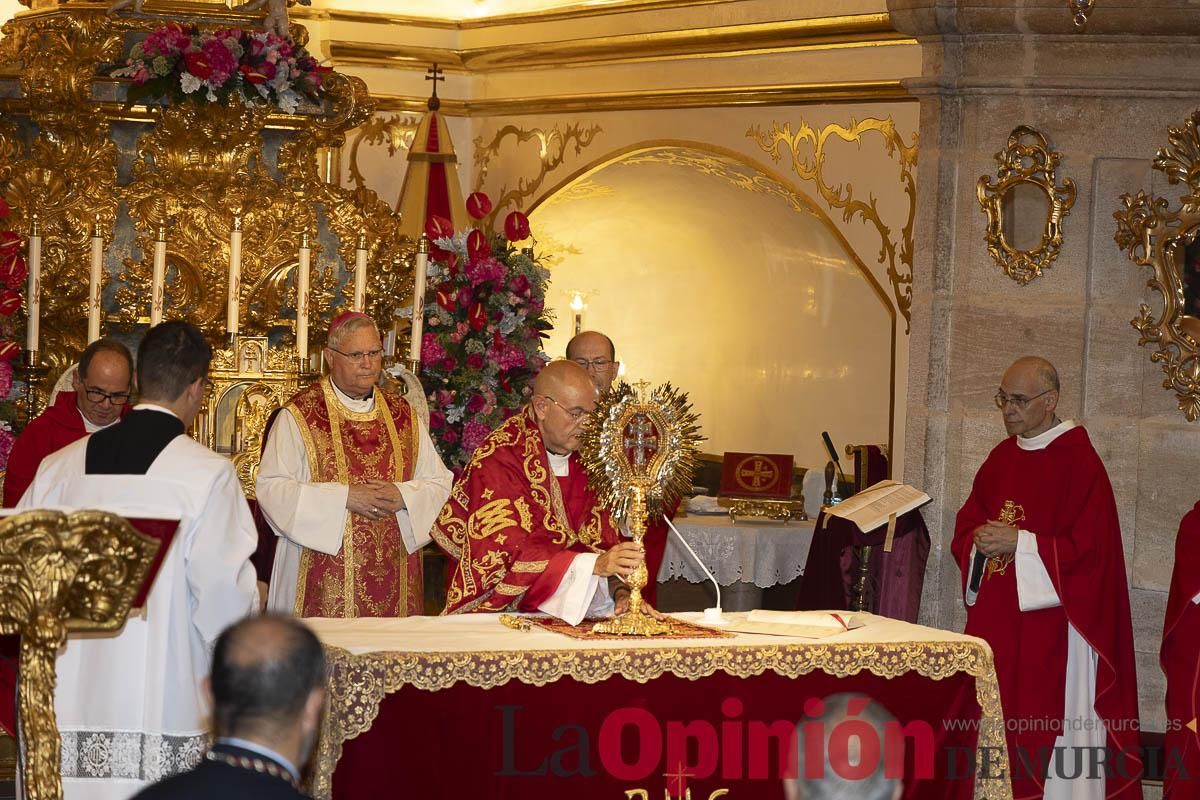 Así se ha vivido en Caravaca la clausura del Quinario de la Vera Cruz