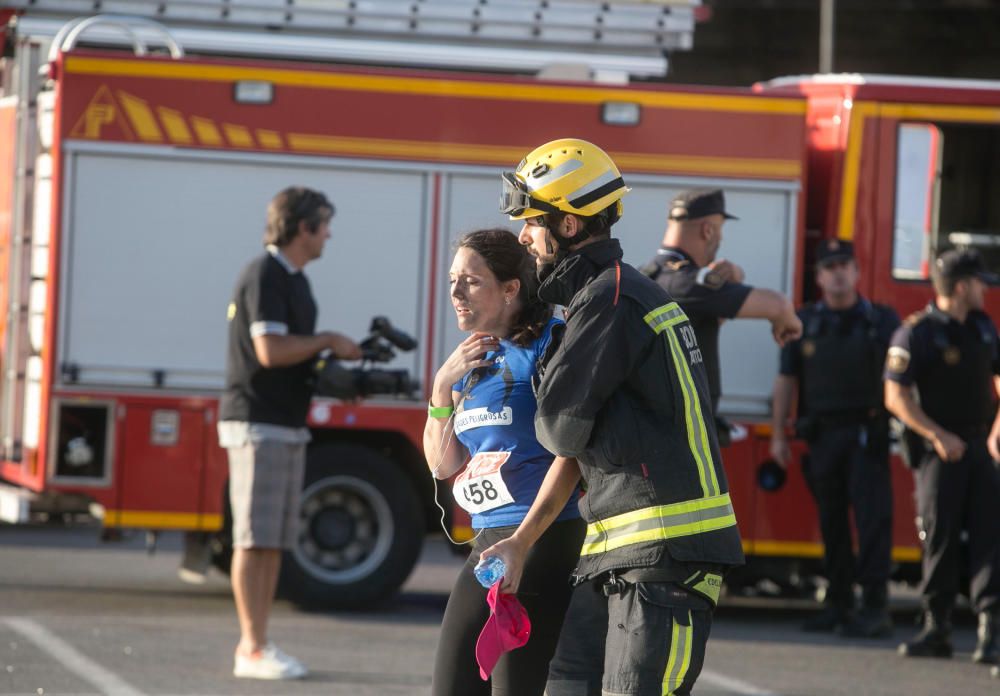 200 personas participaron en el simulacro de explosión y atraco con rehenes