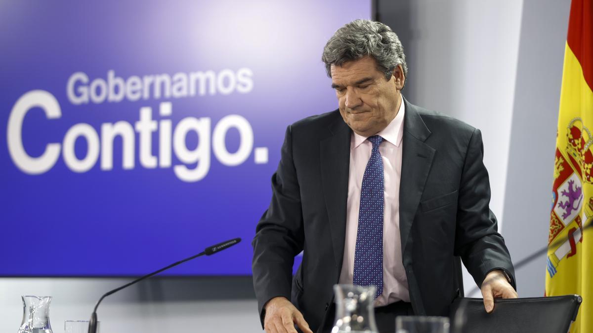 El ministro de Inclusión, Seguridad Social y Migraciones, José Luis Escrivá.