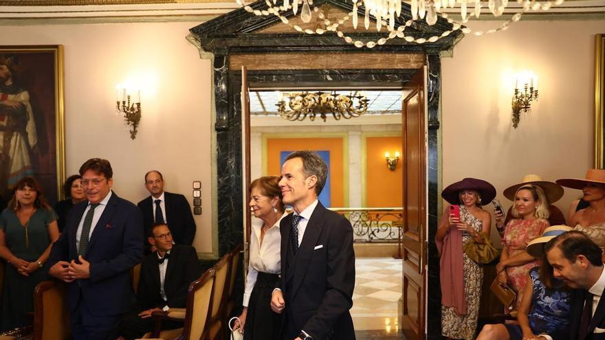 Boda de Nacho Cuesta en el Ayuntamiento