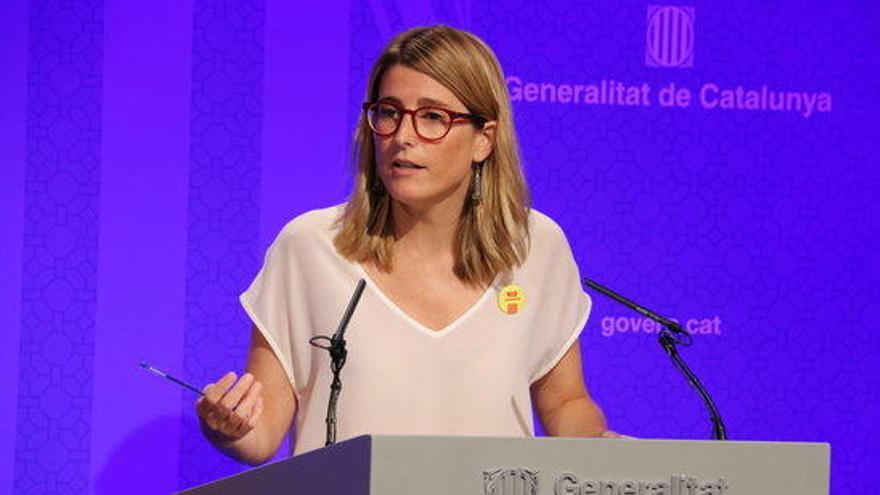 La consellera de la Presidència i portaveu del Govern, Elsa Artadi.