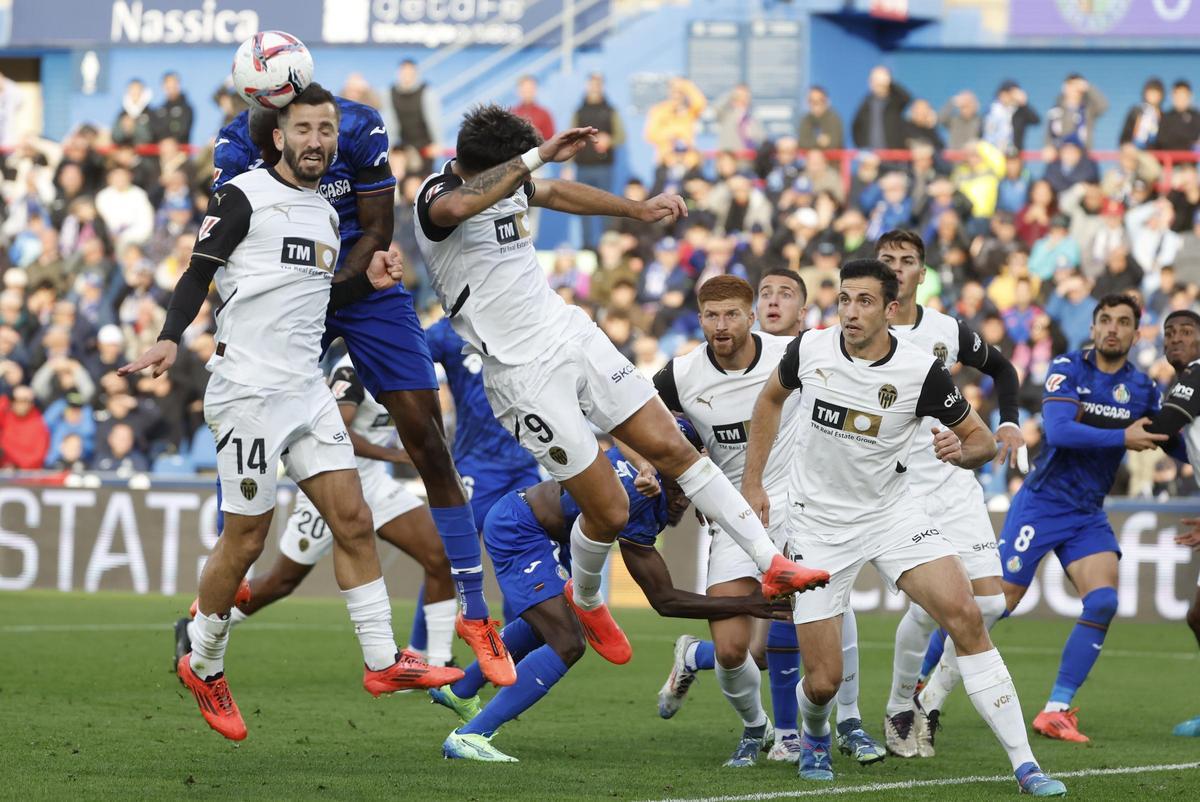 El Valencia se mide al Getafe en el Coliseum