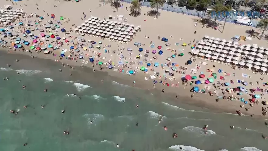 Se mantienen las temperaturas del sábado durante este domingo en Alicante