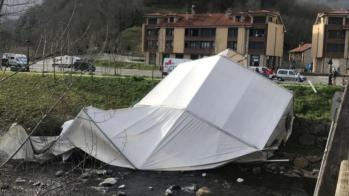 Rachas de viento de 133 km/h en Cabrales |