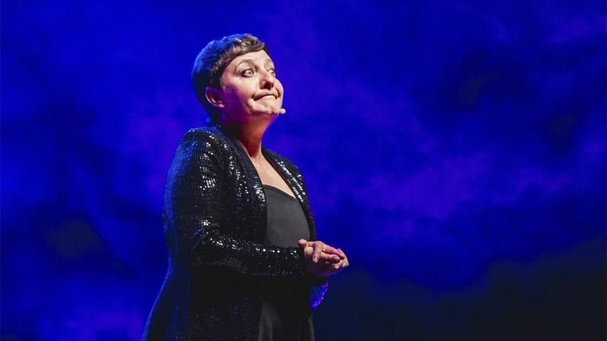 Eva H en el espectáculo 'Mentes Peligrosas' que llegará a Zaragoza en noviembre.