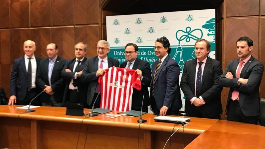 La Fundación Sporting de Gijón y la Universidad de Oviedo firman un convenio de colaboración