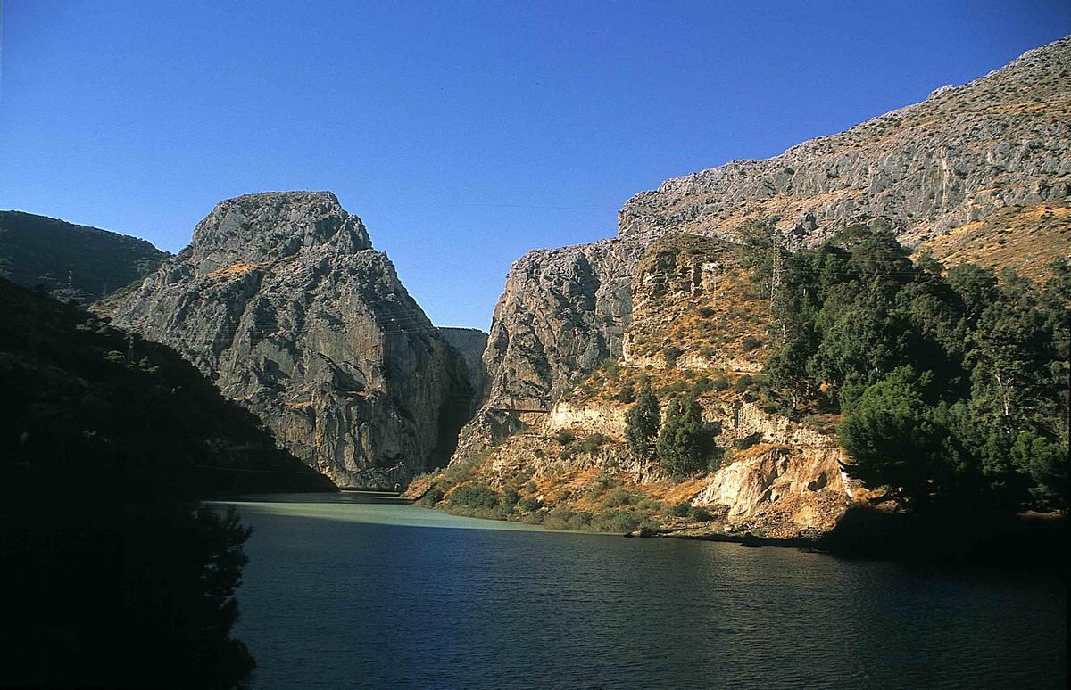 Desfiladero de los Gaitanes, una de los rincones del futuro geoparque, de ser aprobado.