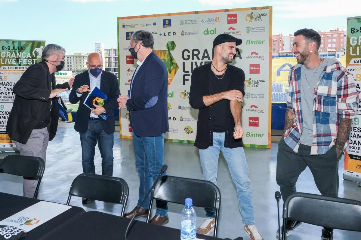 Presentación del GranCa Live Fest