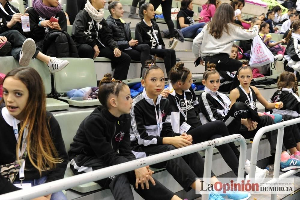 El Campeonato de España arranca en el Palacio de los Deportes con el Rítmica Pozuelo, Ruth Ritmo, Calpe, Praxis y Mabel como líderes