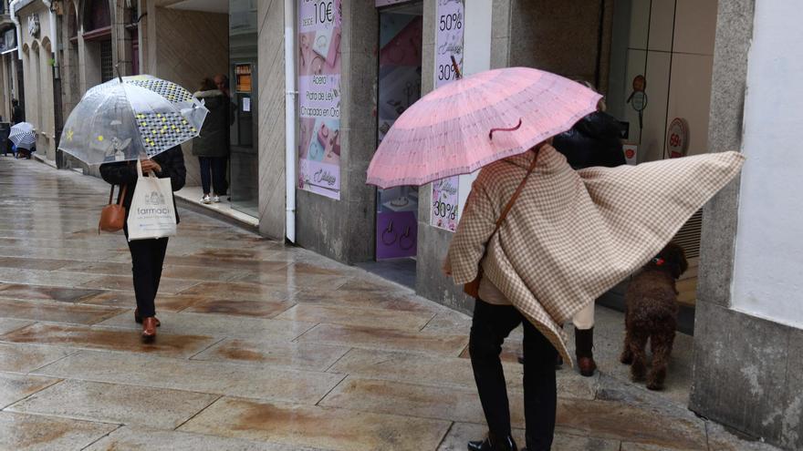 Un frente llega a Galicia con granizo y nieve en plena Semana Santa