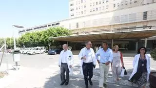 Mazón urge a solucionar "en días" el problema del aire acondicionado en el Hospital de Alicante