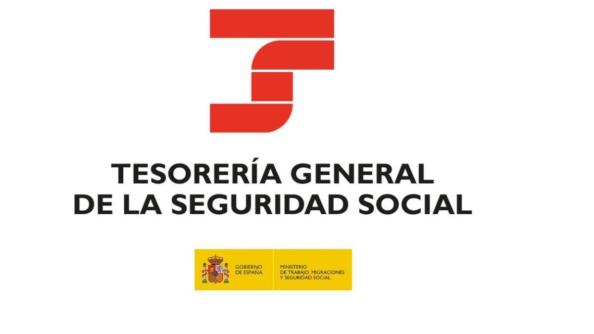 Logo de la Tesorería de la Seguridad Social.