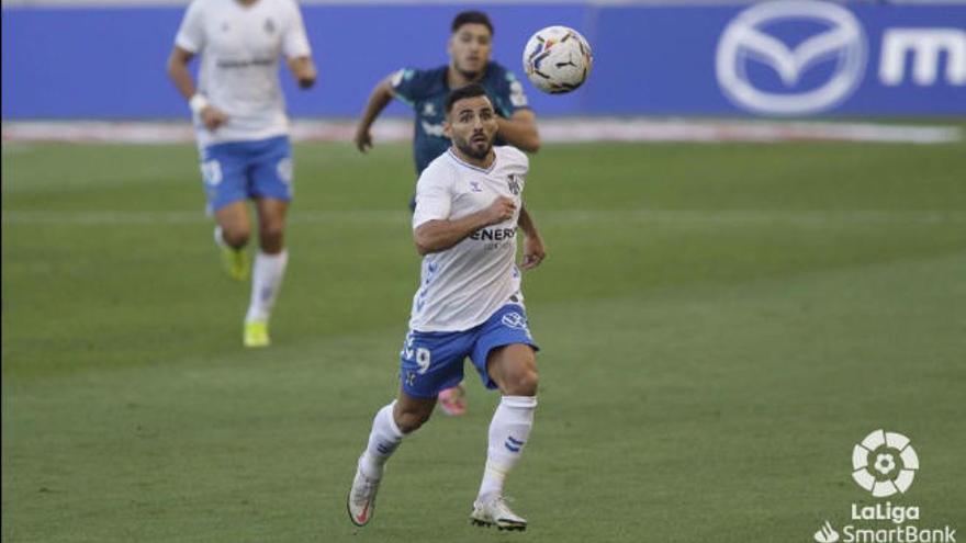 Nono jugó su quinto partido con el Tenerife, el tercero como titular.