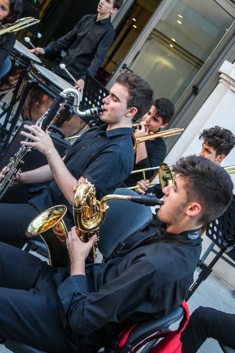 Los alumnos del Conservatorio profesional de Música Pedro Terol ofrecen un concierto