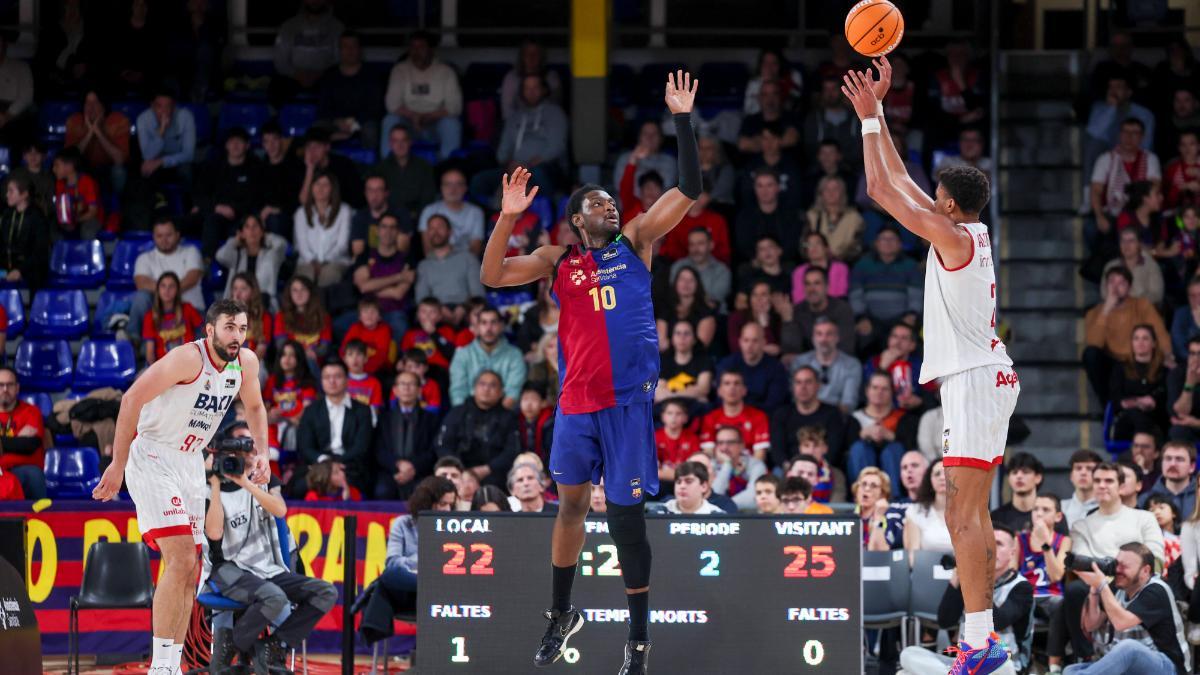 Derrick Alston Jr. sentó cátedra en el Palau