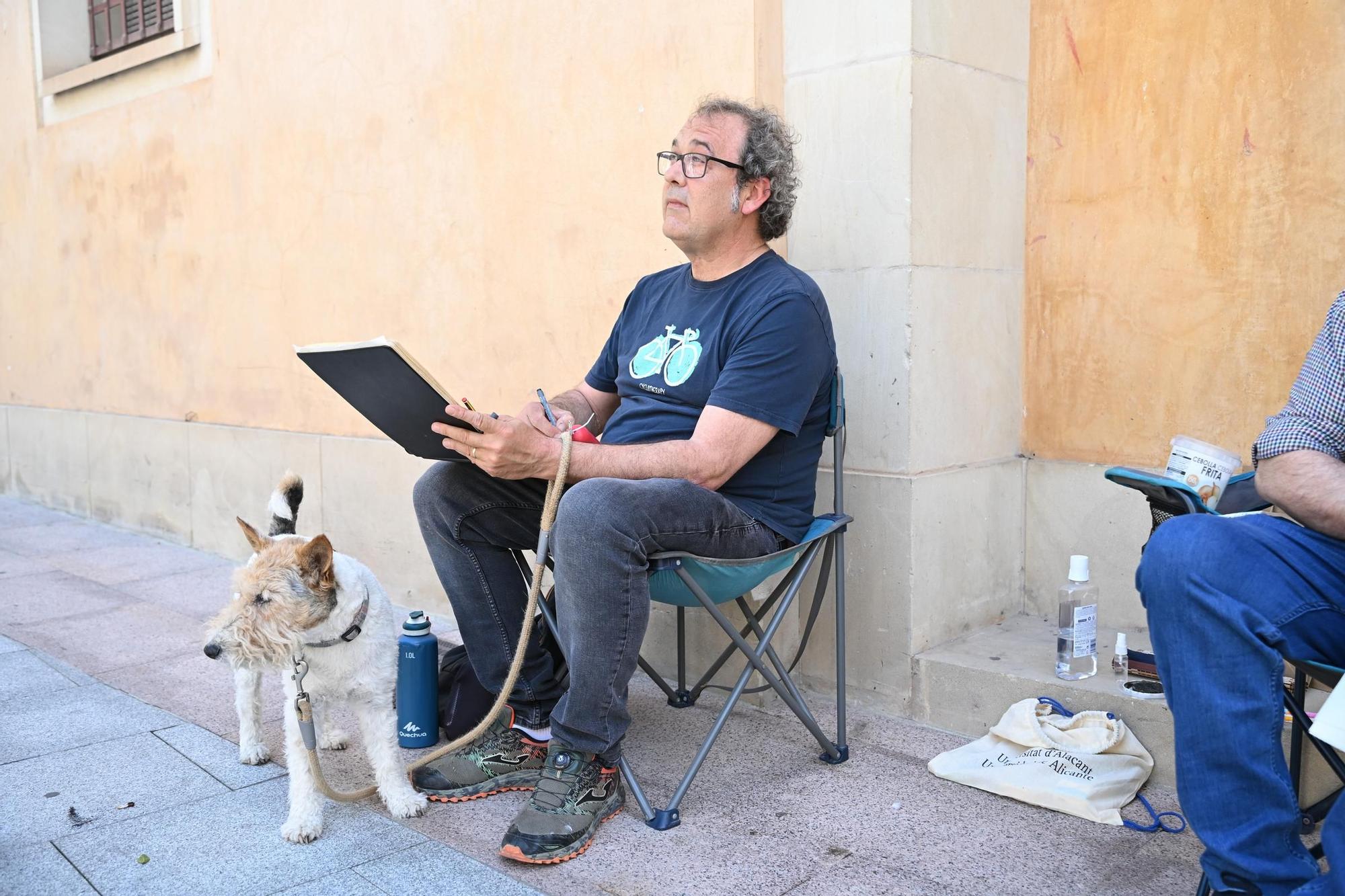 El undécimo encuentro de dibujantes urbanos de Elche, en imágenes