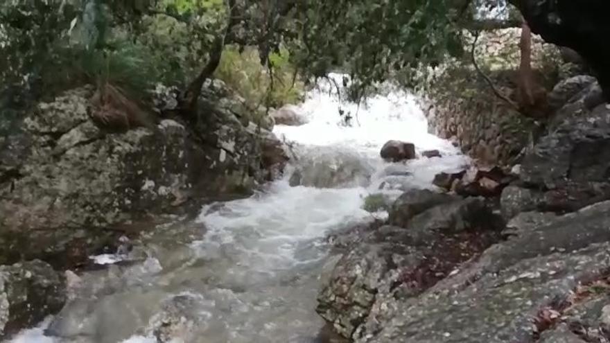 Canyoning-Unfall auf Mallorca: So viel Wasser führte der Sturzbach bei Pollença
