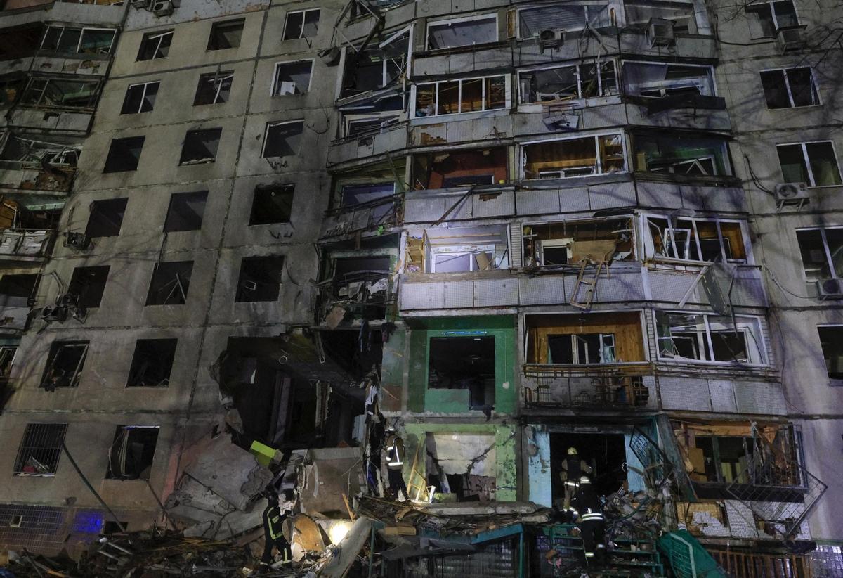 Rusia vuelve a atacar Ucrania con cerca de cien drones Shahed y mata a un civil en Odesa