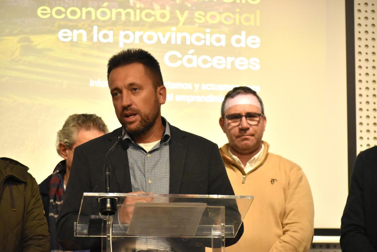 José Pedro Rodríguez, alcalde de Riolobos.