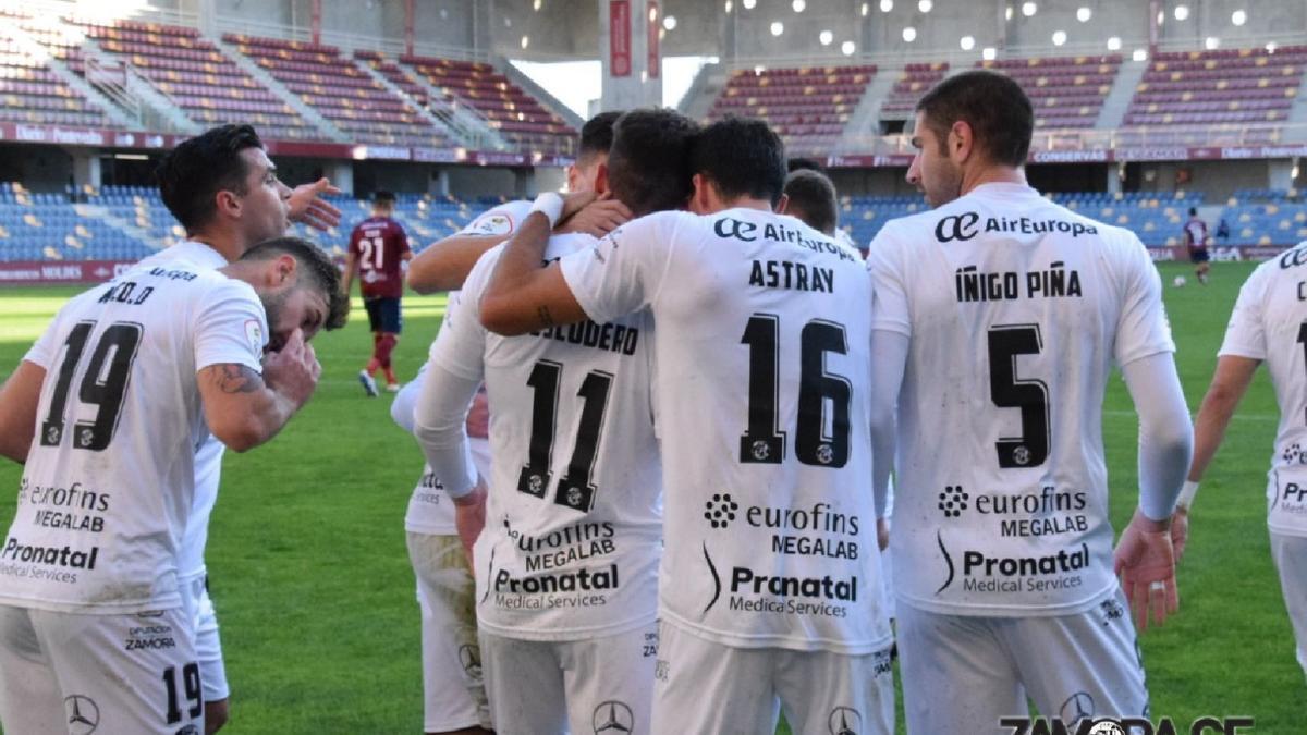 El Zamora CF gana al Pontevedra en Pasarón.