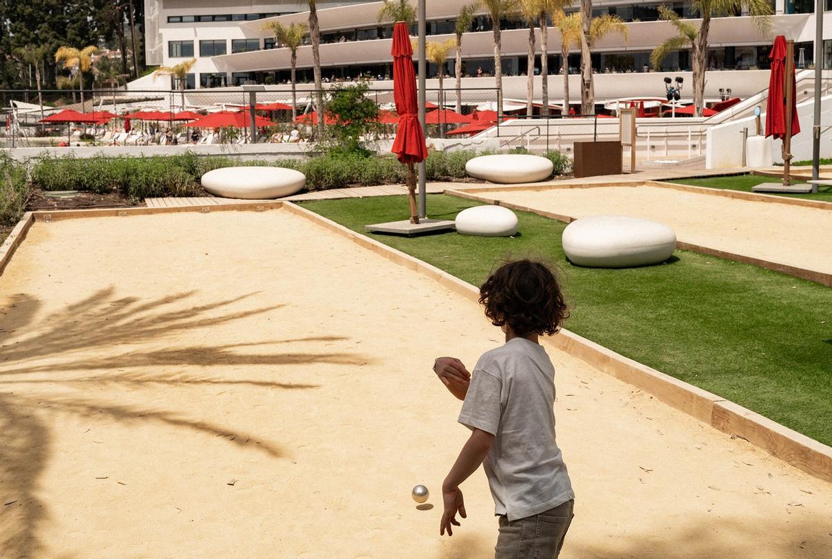 Family Fun Zone, un espacio único dedicado a las familias con pistas de petanca y otras zonas infantiles