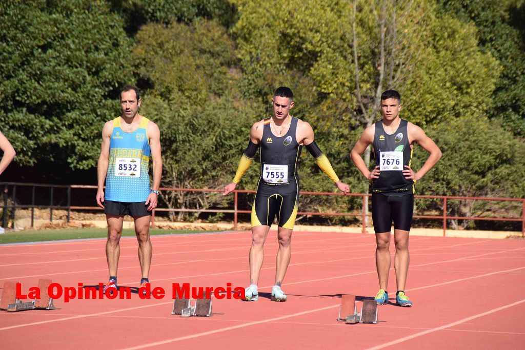 Regional absoluto y sub-23 de atletismo en Lorca (I)