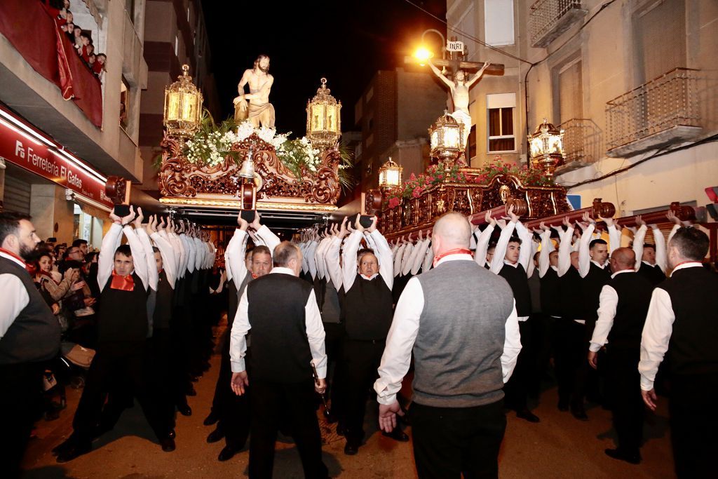 Imágenes del encuentro de las tres imágenes de la Archicofradía del Cristo de la Sangre de Lorca