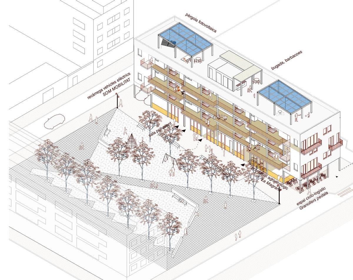 El Cairó, un proyecto de vivienda cooperativa del ayuntamiento de Granollers