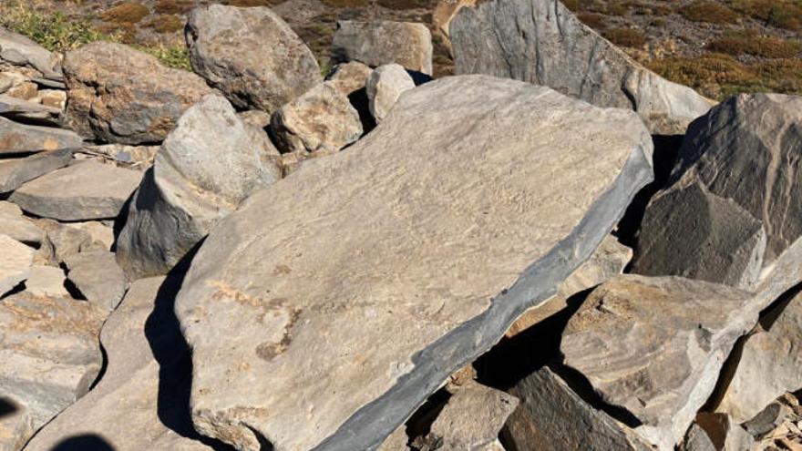 Abren una investigación por los daños causados en unos grabados prehistóricos en La Palma