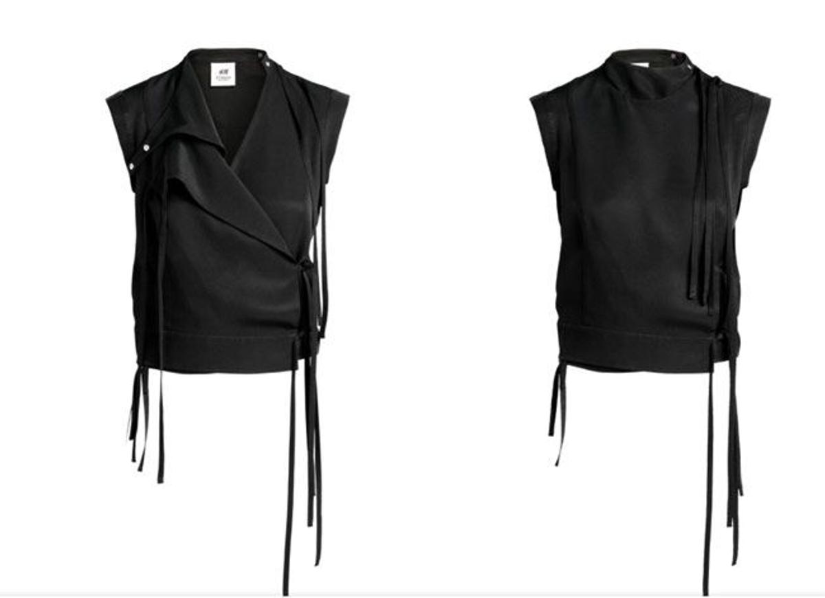 H&M Studio: 'wrapover top'