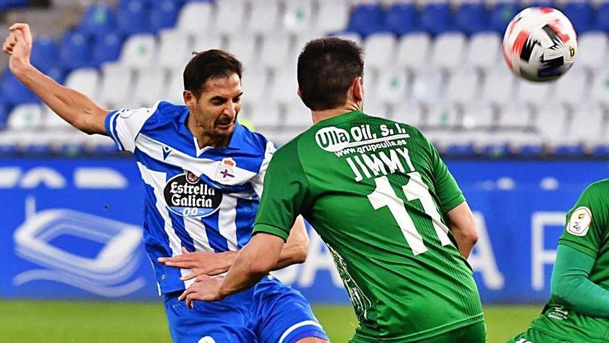 Celso Borges, en Riazor contra el Compostela.