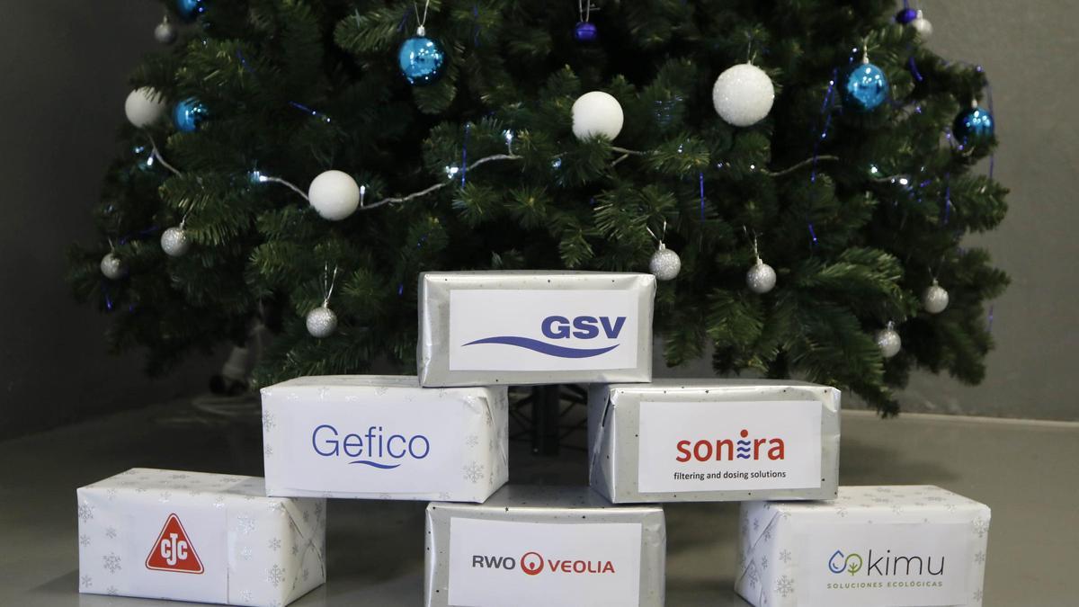 Foto detalle de las instalaciones de GSV en Navidad.