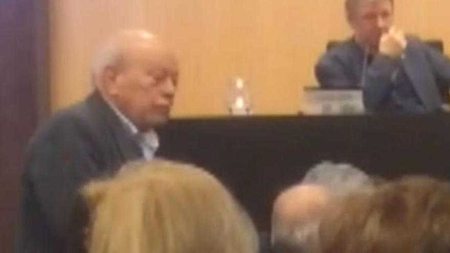 Desplante a Jordi Pujol en una conferencia sobre nacionalismos