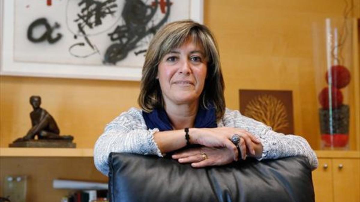 La alcaldesa de L'Hospitalet de Llobregat, Núria Marín.