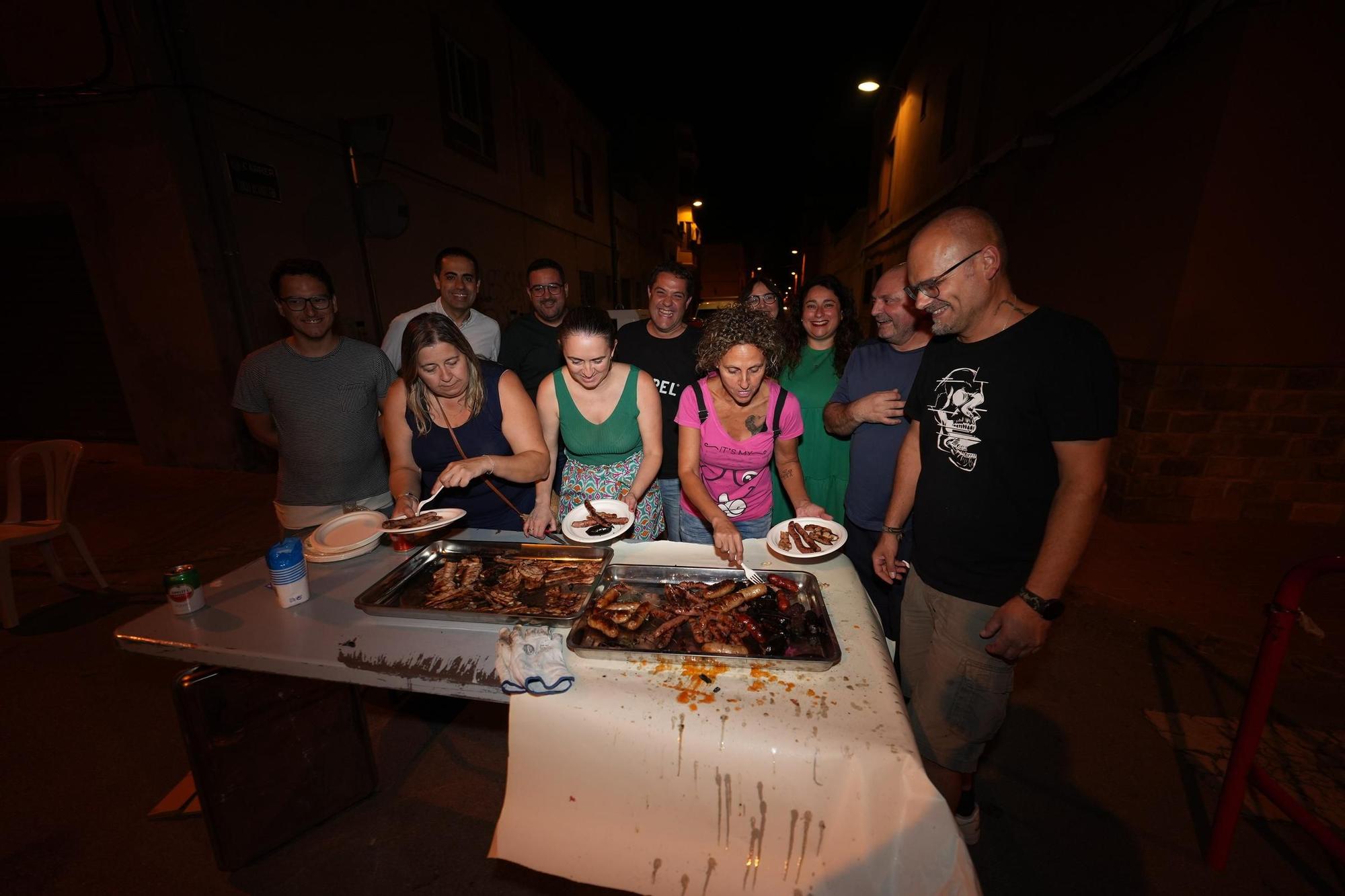 Las fotos de la Nit de la Xulla en las fiestas de barrio de Vila-real