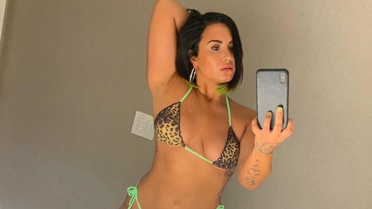 Demi Lovato revoluciona Instagram con su posado en bikini sin Photoshop | Mundo Deportivo