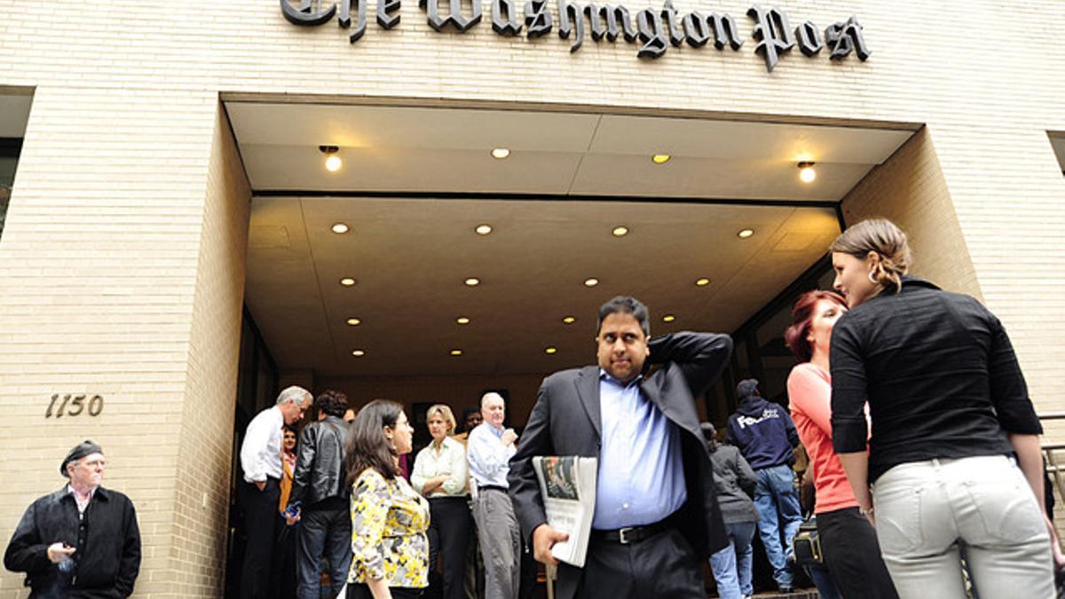 Sede central del diario  'The Washington Post'. AFP