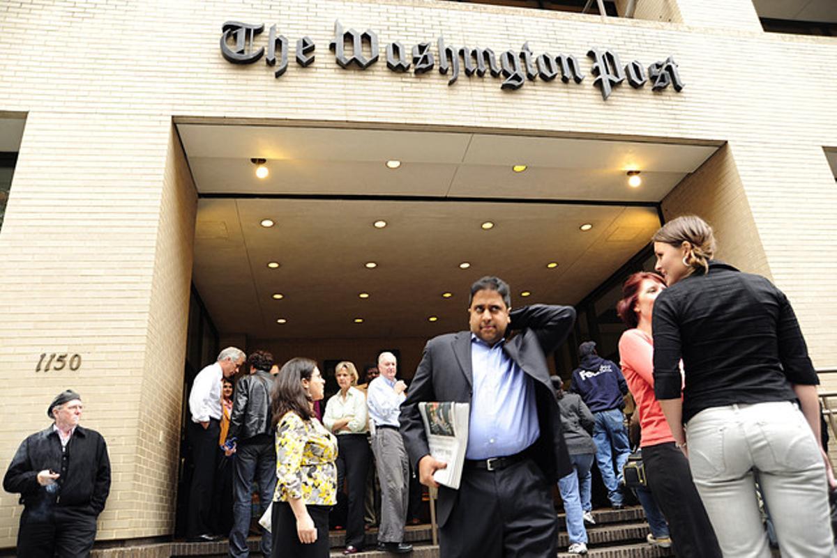 Seu central del diari ’The Washington Post’. AFP