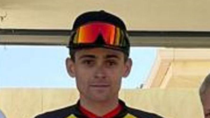 Una caída arrebata a Óscar Moscardó su participación en el nacional de ciclismo