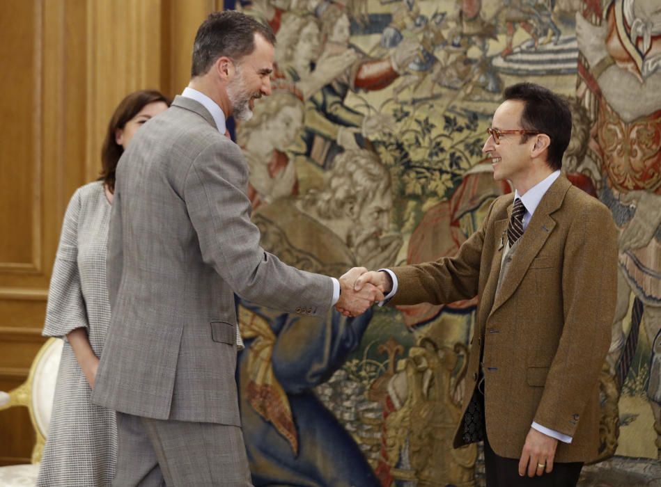 Audiencia de Francina Armengol con el rey Felipe VI