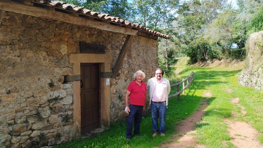 Cayés, territorio de molinos, capital industrial de Llanera y sede de la obra del artista Okuda