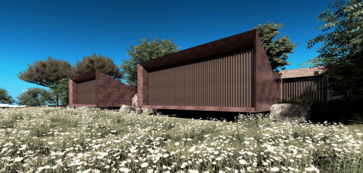 Infografía con las nuevas oficinas de Limposam en el Parque del Oeste.