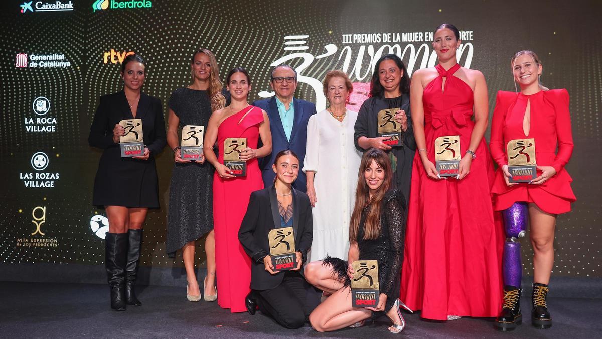 El deporte femenino se viste de gala en los III Premios Woman SPORT