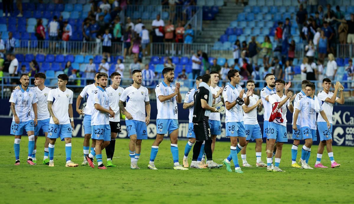 El objetivo del Málaga CF es recuperar la continuidad de Juanpe y Sangalli en el césped.