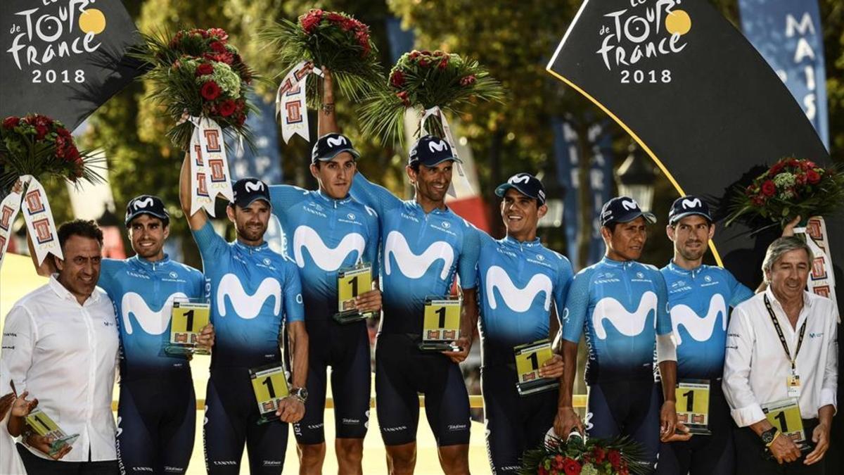 El Movistar lideró la general por equipos