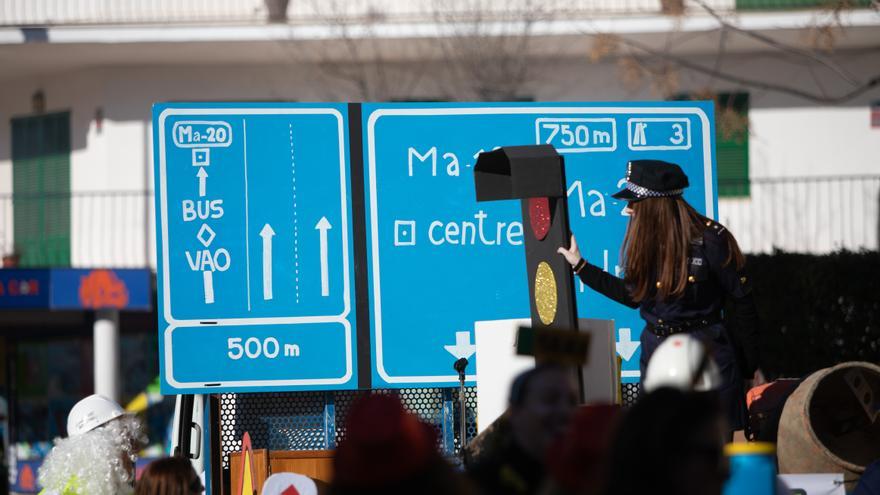 La Rua de s’Arenal se acuerda del carril bus VAO de Palma